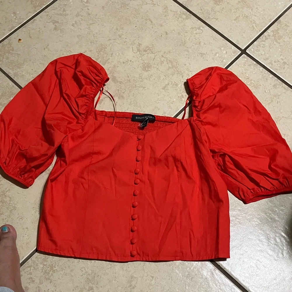 Banana Republic chic red